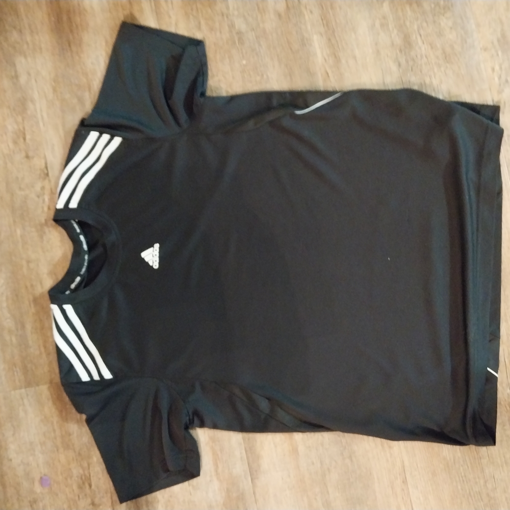 Adidas Men's Black Sports Shirt